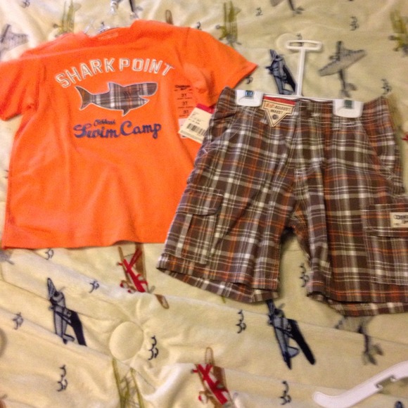 Toddler outfit & sandals BUNDLE