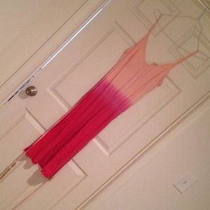 🚫traded🚫Pink Hombre rip curl dress