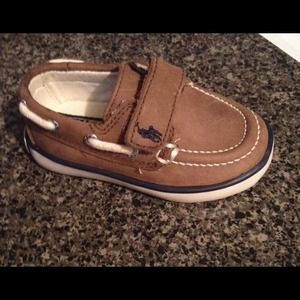 Toddler boys polo shoes size 4