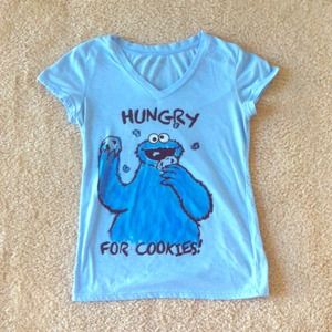 A Cookie Monster pj top.