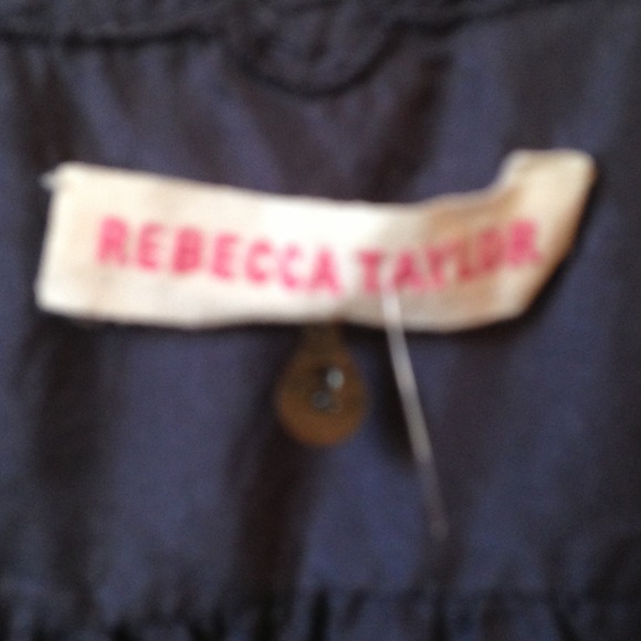 Rebecca Taylor Habutai Jeweled Top - Picture 3 of 4