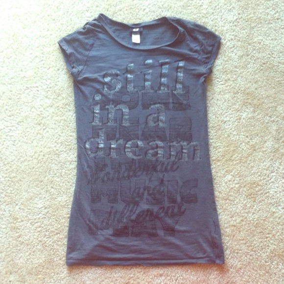 A black and grey top from H&M