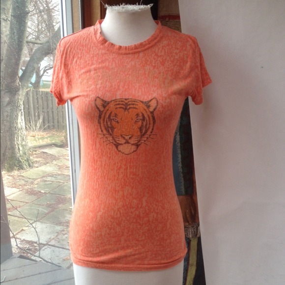 Princeton tigers orange tee