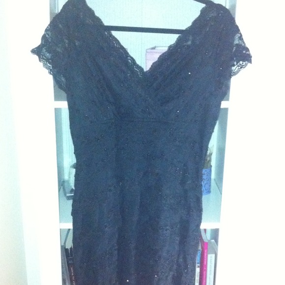 stunning Black Sequin dress