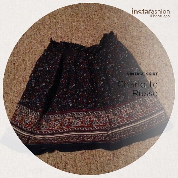 Charlotte Russe vintage looking skirt size small