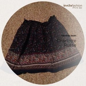 Charlotte Russe vintage looking skirt size small