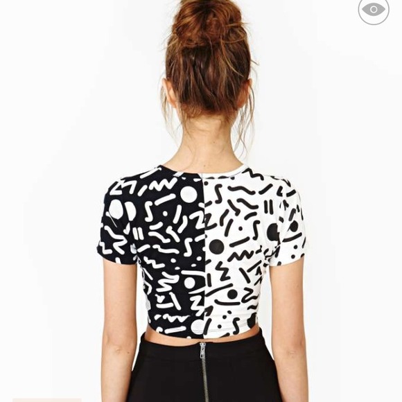 Crop zipper top - Picture 2 of 3