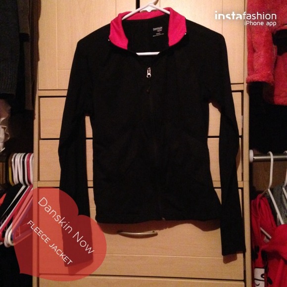 Danskin fleece workout jacket