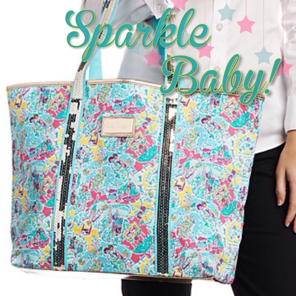 SOLD!! NWT Lilly Pulitzer SPARKLE TOTE