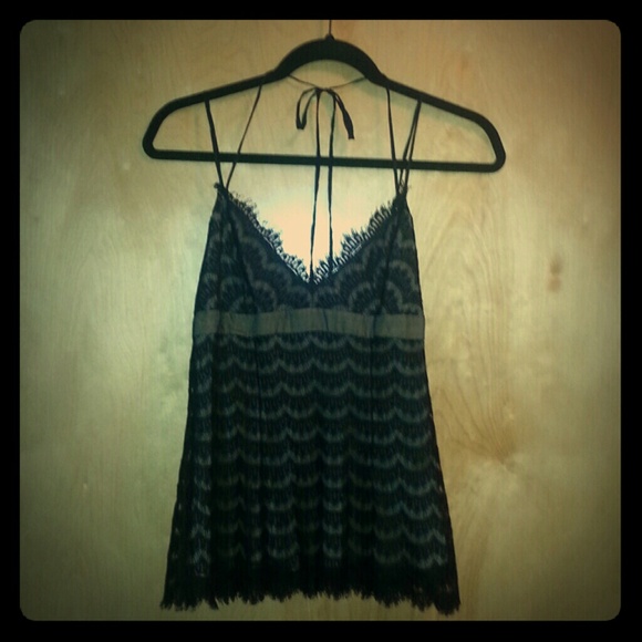 BCBG black lace top