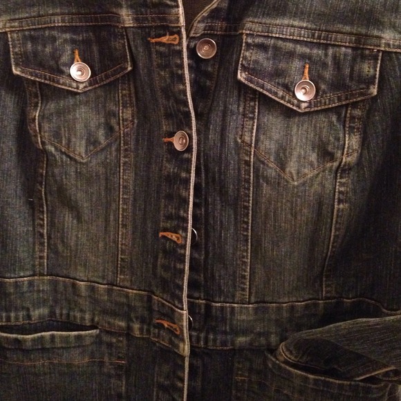 International Concepts Long Denim Coat Size S - Picture 3 of 4