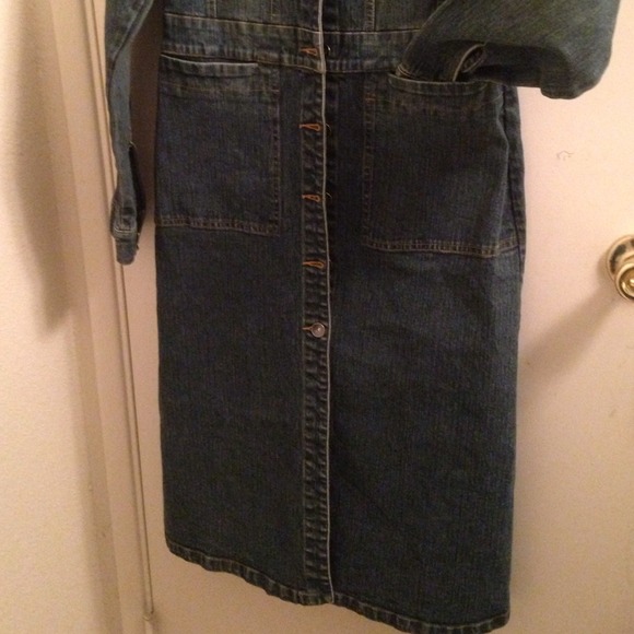 International Concepts Long Denim Coat Size S - Picture 4 of 4