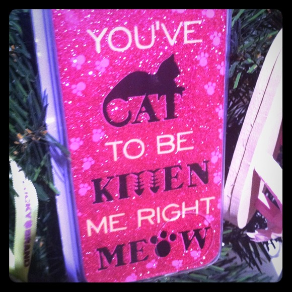 Brand new still in the package cat IPhone 5 case!