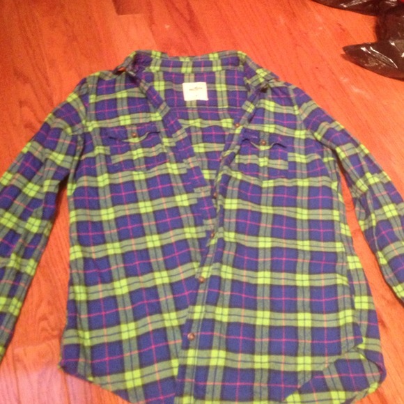 ♥️SOLD ♥️Hollister flannel