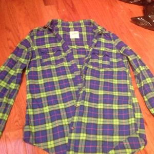 ♥️SOLD ♥️Hollister flannel