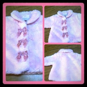 Faux Fur Baby Girl Coat 🎀