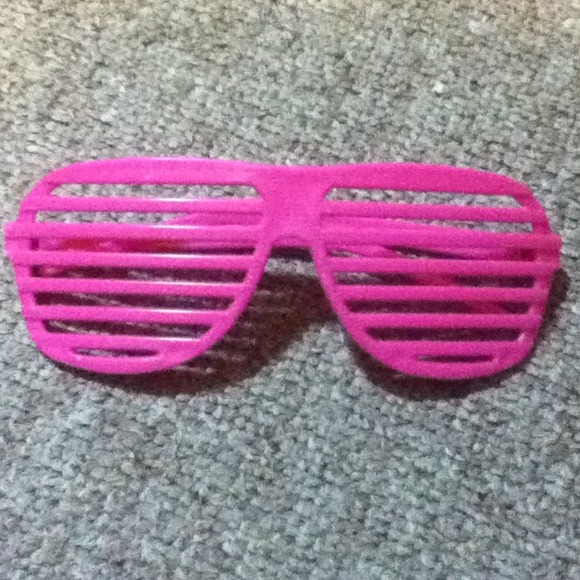 Pink glasses