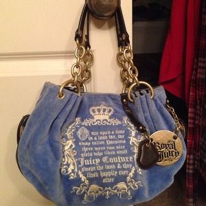 JUICY COUTURE BLUE BAG