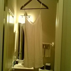 J crew silk ivory cami