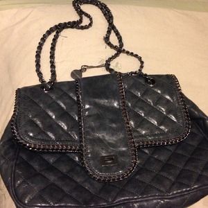 Big Buddha grey hand bag