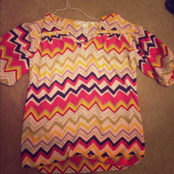 Diane Von Furstenberg Chevron Top❤️❤️