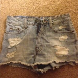 Urban Outfitters "BDG" brand high waisted shorts