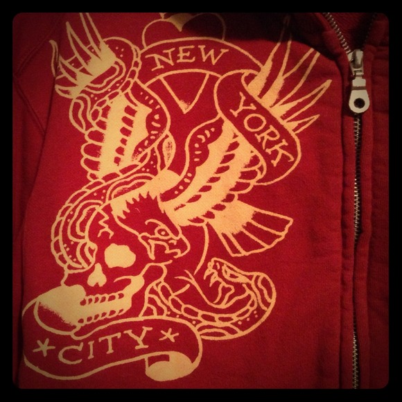 Ed Hardy Sweater Size L