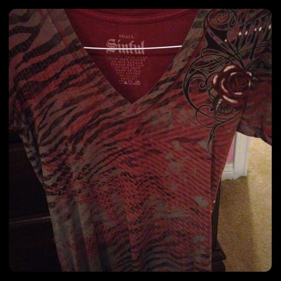 Sinful studded top❤️💎😍