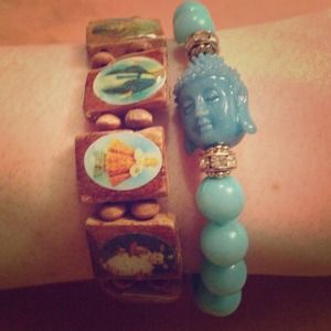 Buddha and Saints bracelets