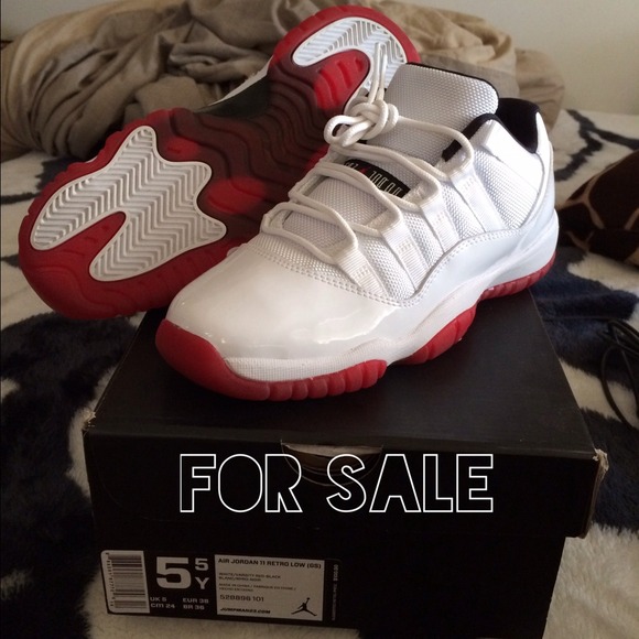 Jordan 11 Retro Low (red/white)