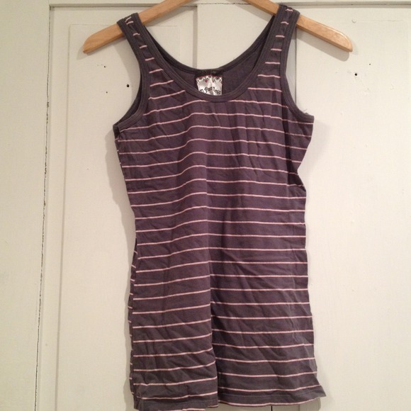 Hot Topic Striped Tank - Picture 2 of 2