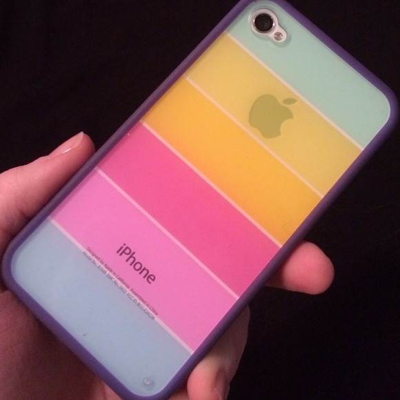 Beautiful rainbow iPhone 4/4s case - Picture 1 of 2