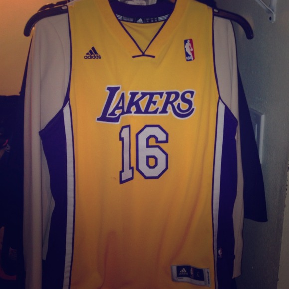 Lakers Pau Gasol #16 Youth jersey