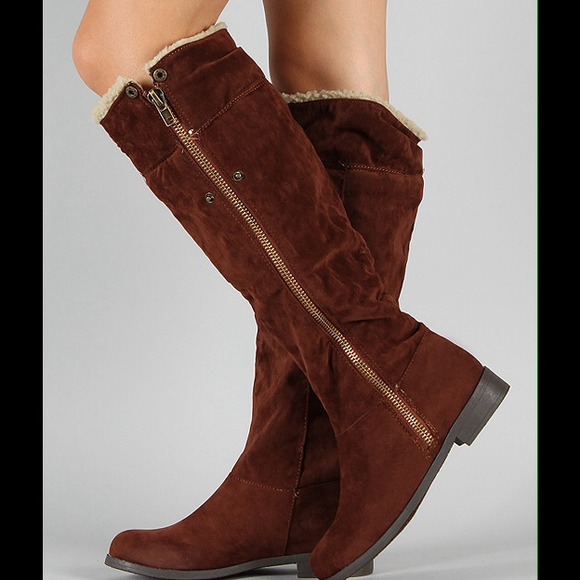 💋SOLD OUT💋aux Suede Boots - Picture 3 of 4