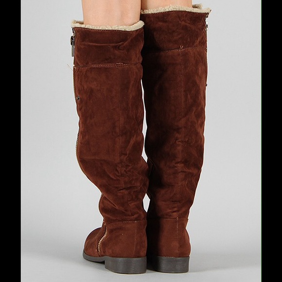 💋SOLD OUT💋aux Suede Boots - Picture 4 of 4