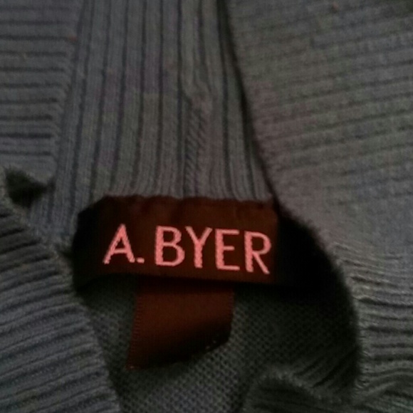 Teal short sleeve sweater - Picture 4 of 4