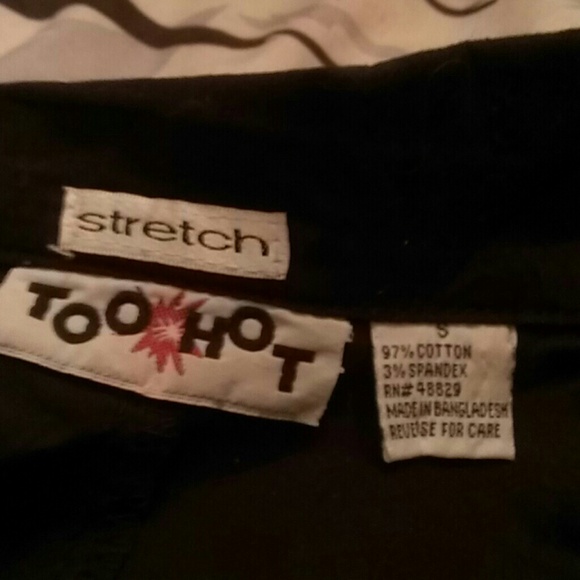 Button up black top - Picture 2 of 4