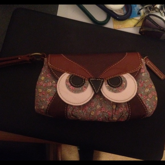 Cute owl wristlet :)