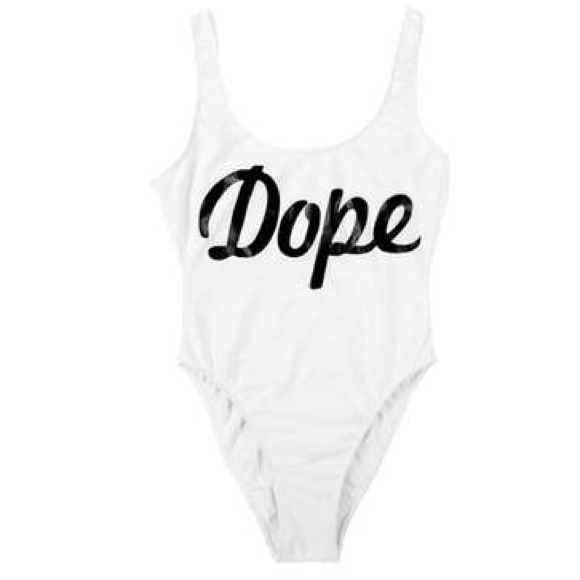 One piece Dope Leotard / Swimsuit