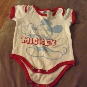 Mickey Mouse onesie