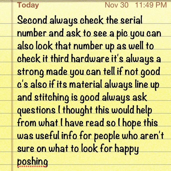 How to identify an authentic coach bag - Picture 2 of 4