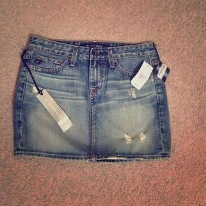 Big star mini skirt