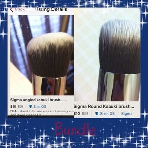 Sigma foundation brushes