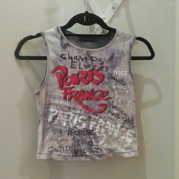 Hot Paris Crop Top - Picture 1 of 3