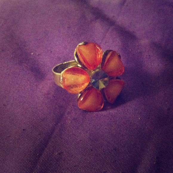 Pink Cherry Blossom Ring