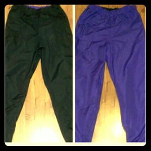 Columbia Mens Black/Purple Full Zip Off Reversible