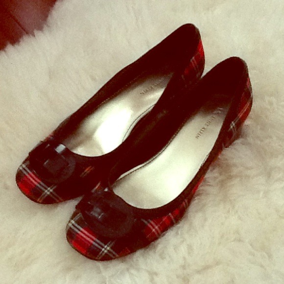 Tartan Holiday Shoes by Anne Klein