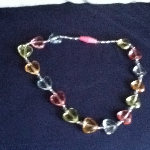 A heart necklace