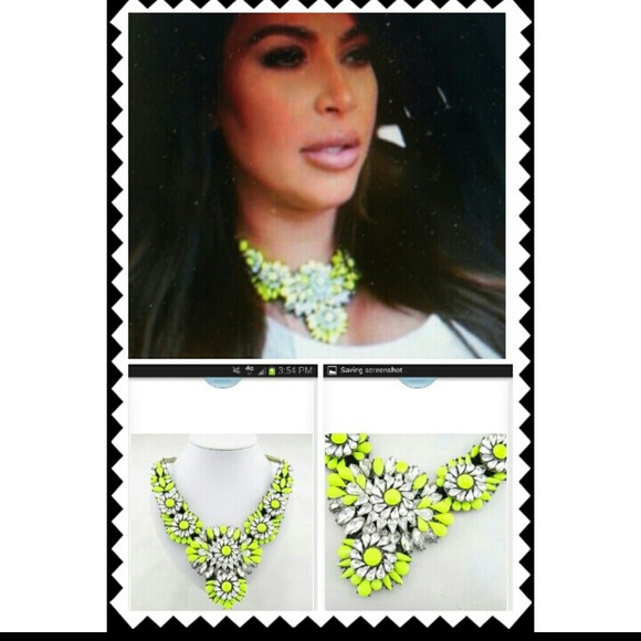 Shourouk style necklace
