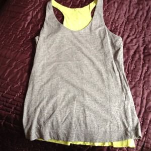 Theory reversible racerback tank